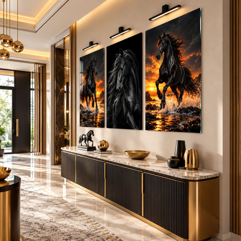 Black Horse lifestyle view