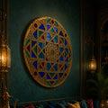 Jewelled Stained Glass Mandala lifestyle view