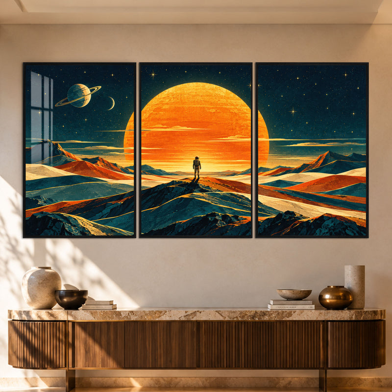 Cosmic Explorer with black frame