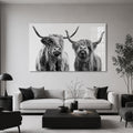 Highland Cow Duo lifestyle view