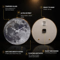 Lunar Surface — tempered glass, ultra HD print, ready to hang