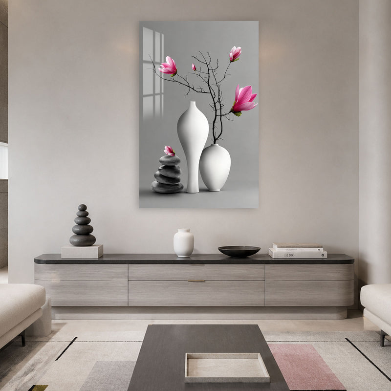 Pink Magnolia Still Life lifestyle view