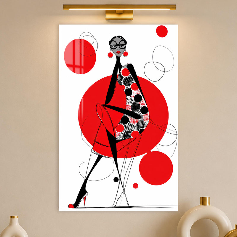 Polka Dot Elegance lifestyle view