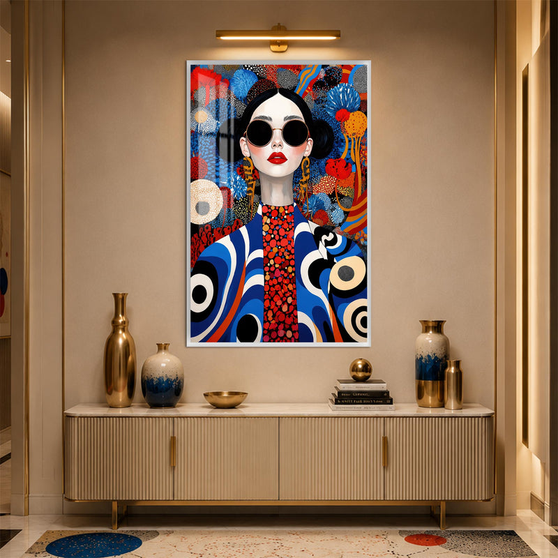 Retro Visionary with white frame