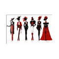 Crimson Couture Lineup product shot on white background