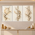 Golden Blossom with white frame