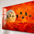 Moonlit Crane Migration lifestyle view