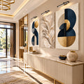 Navy Gold Floral lifestyle view