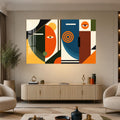 Geometric Faces Panel lifestyle view