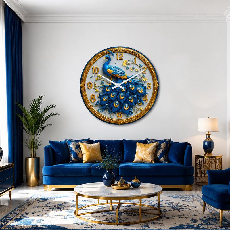 Regal Blue Peacock lifestyle view