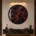 Molten Earth with black frame