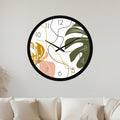 Botanical Linework with black frame