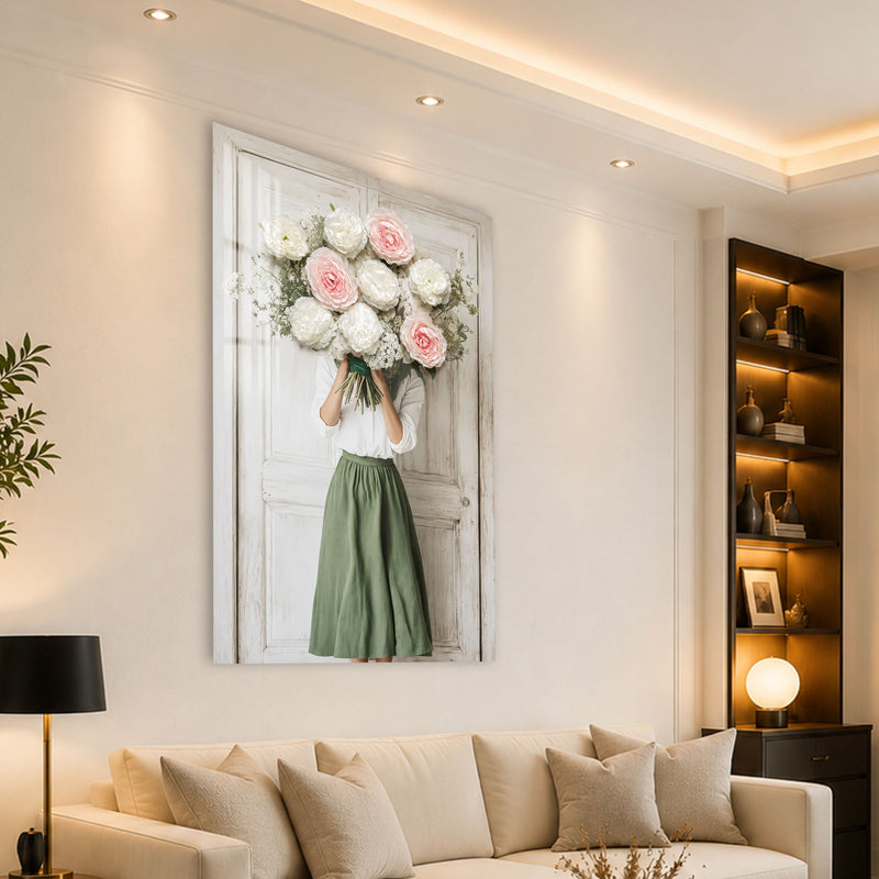 Hidden By Peonies angled lifestyle view