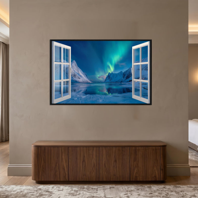 Aurora Mountain Window lifestyle view