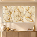 Golden Leaf with silver frame