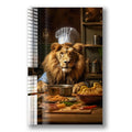 Artronauts Glass Print Chef Lion