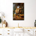 Artronauts Glass Print Chef Lion