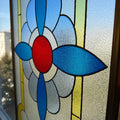 Artronauts Glass Print Floral - Stained Glass Art