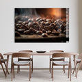 Artronauts Glass Print Coffee Beans