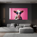 Artronauts Glass Print Cool Cow