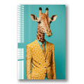 Artronauts Glass Print Cool Giraffe