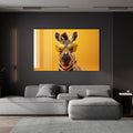 Artronauts Glass Print Cool Zebra