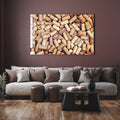 Artronauts Glass Print Wine Corks II