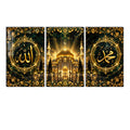 Golden Islamic lifestyle view