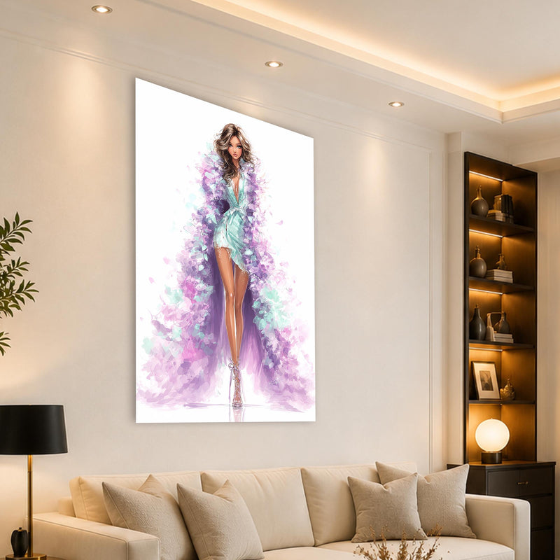 Lavender Runway Muse lifestyle view