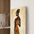 African Elegance close-up angled detail
