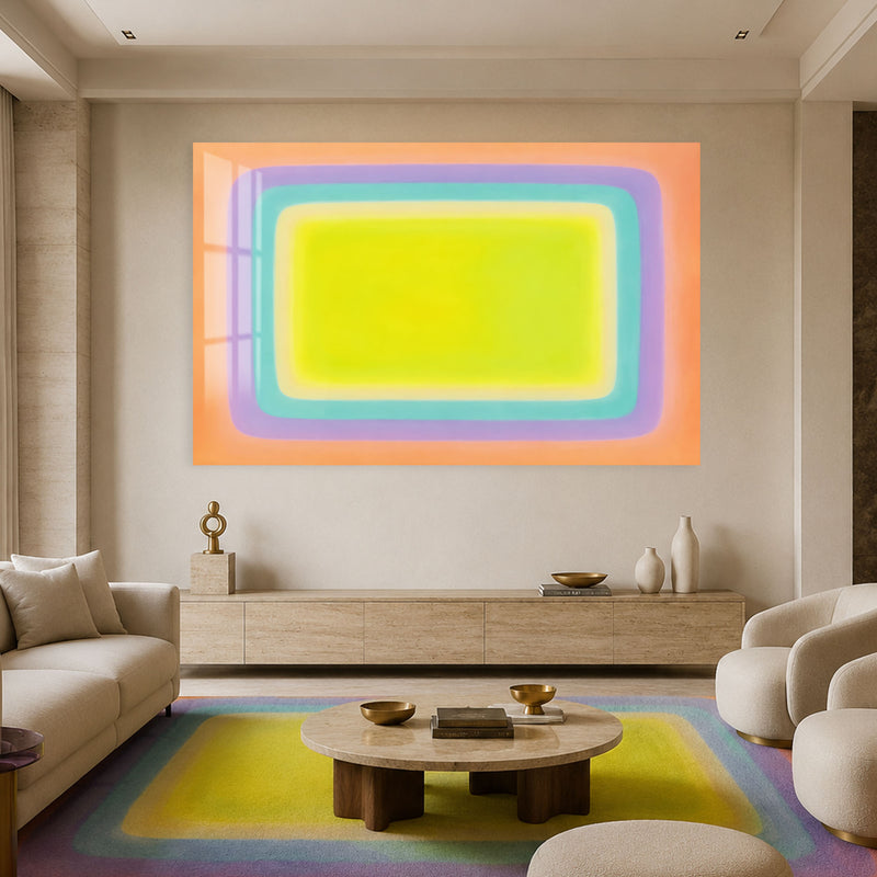 Neon Nested Rectangles lifestyle view