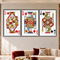 Royal Playing Card with black frame