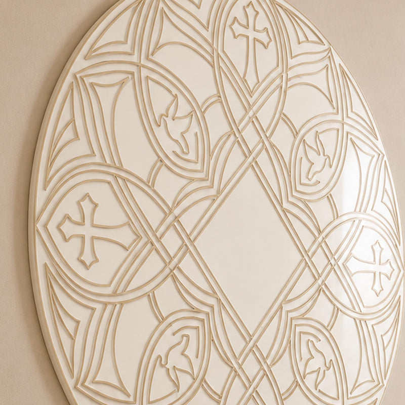Gothic Cross And Dove Roundel lifestyle view