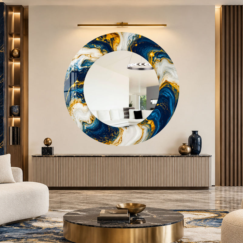Gilded Ocean Swirl lifestyle view