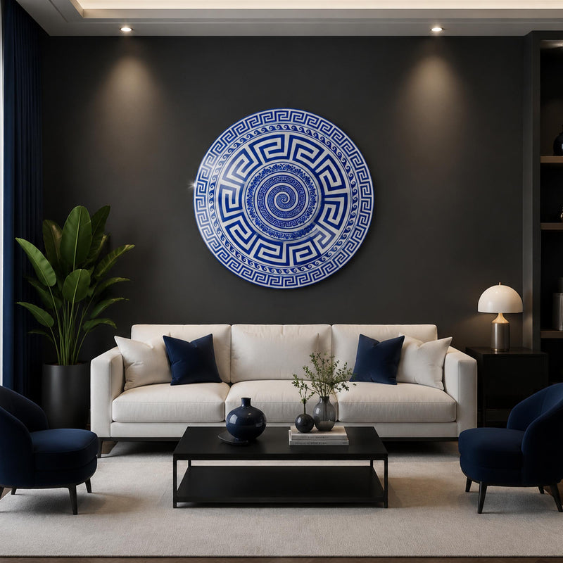 Greek Key Spiral lifestyle view