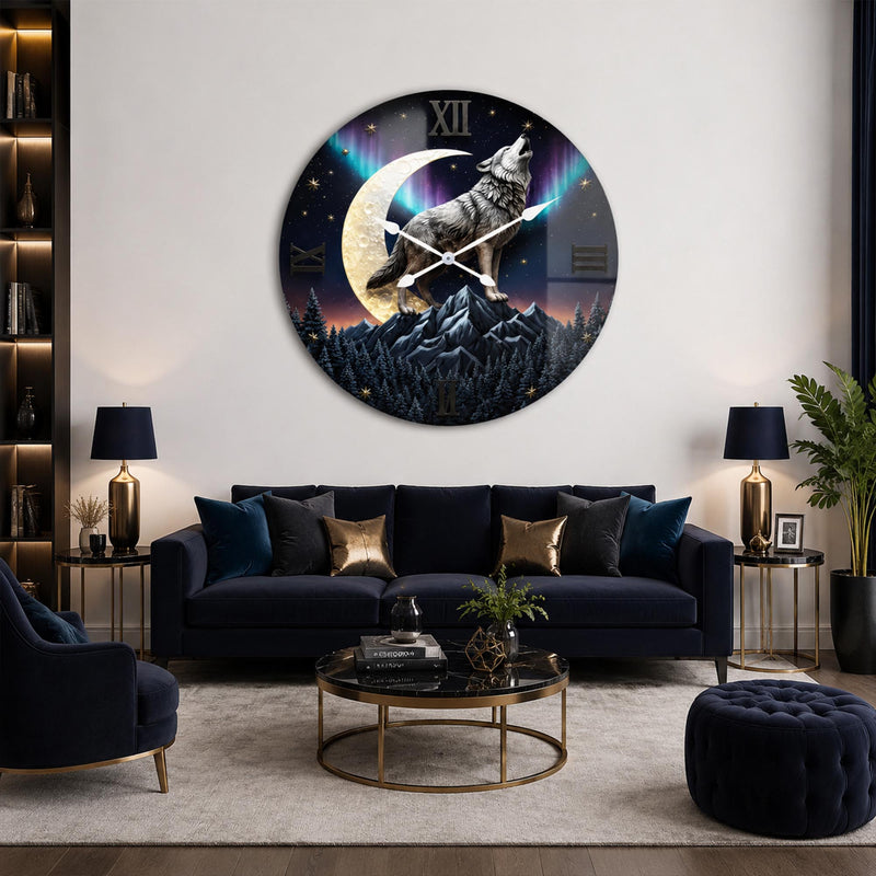 Moonlit Howling Wolf lifestyle view