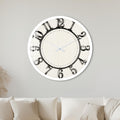 Vintage Oversized Numerals with white frame