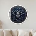 Midnight Medusa with white frame