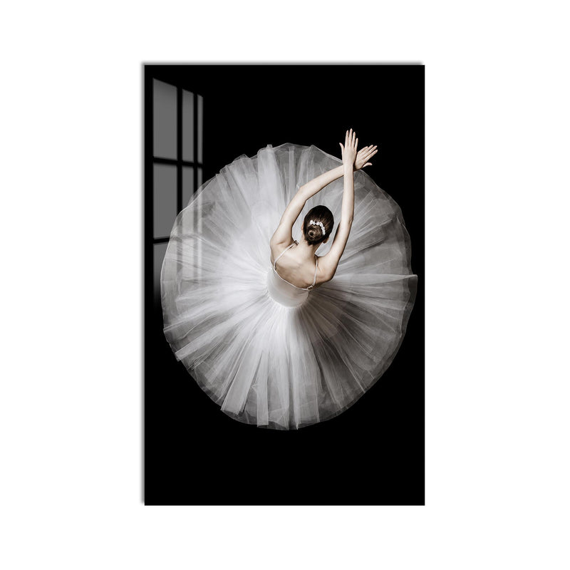 White Tutu From Above product shot on white background