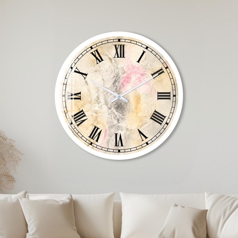 Pastel Marble Roman with white frame