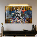 Artronauts Glass Print Winged Lovers Garden Glass Wall Art