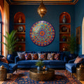 Bohemian Kaleidoscope in a modern room