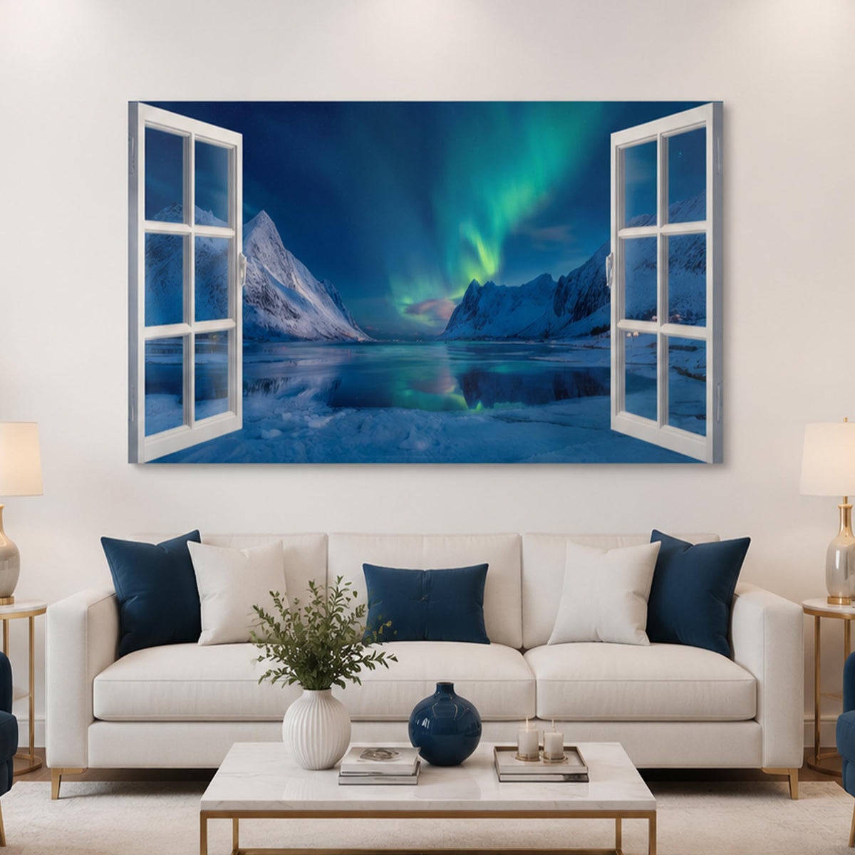 Aurora Mountain Window lifestyle view