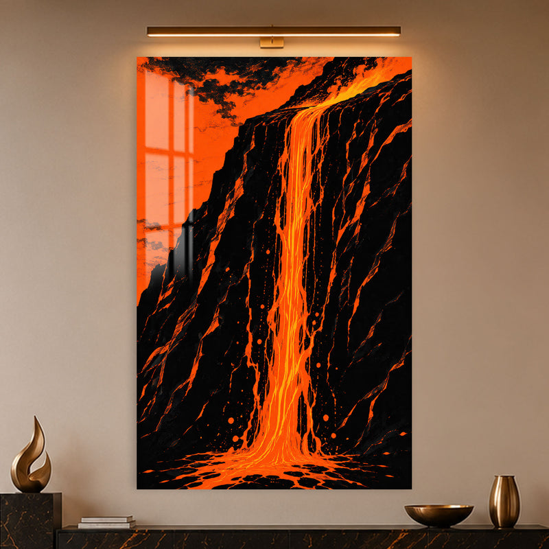 Molten Lava Falls lifestyle view