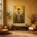 Golden Garden Angel lifestyle view