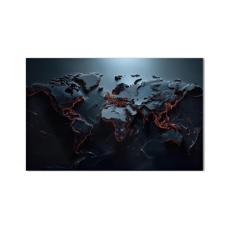 Ember World Map product shot on white background