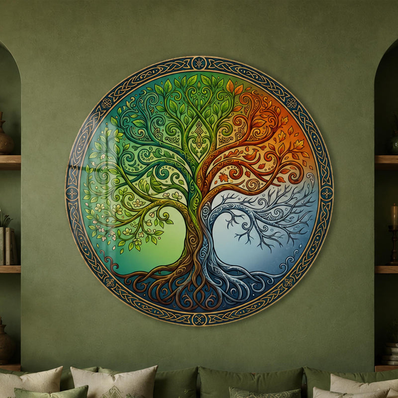 Four Seasons Celtic Tree lifestyle view