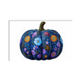 Midnight Floral Pumpkin product shot on white background