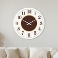 Classic Coffee Dial with white frame
