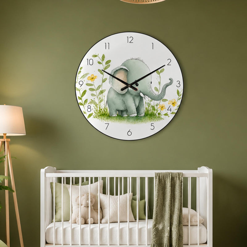 Watercolour Baby Elephant lifestyle view